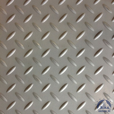 Рифлёный алюминиевый лист "Чечевица" 1,5х1200х3000 мм 1105