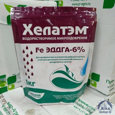 Удобрение ХЕЛАТЭМ Fe 6 Fe EDDHA (ЭДДГА) 6 % купить в Туле