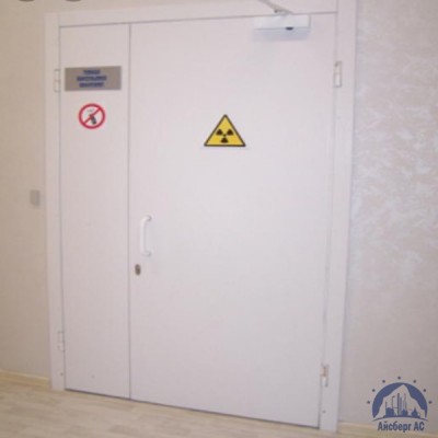 Рентгенозащитная алюминиевая дверь 1070х2080-1 мм купить в Туле